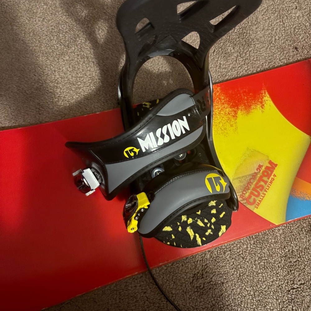 Burton Kids Snowboard - Red, Blue, Yellow - Picture 3 of 6